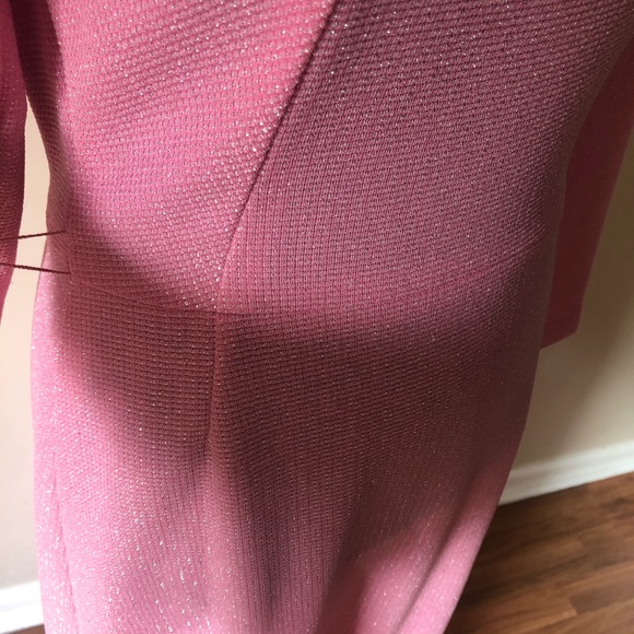 Vintage 1970s Princess Dress Maxi Pink 12 Prom - Picture 3 of 12